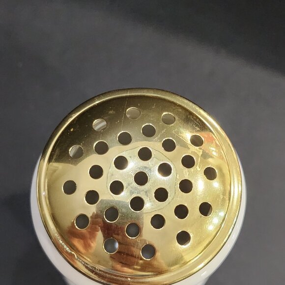 Vintage Himark Cheese Shaker With Gold Metal Lid - Picture 2 of 9